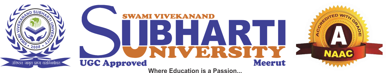 Swami Vivekanand Subharti University seal